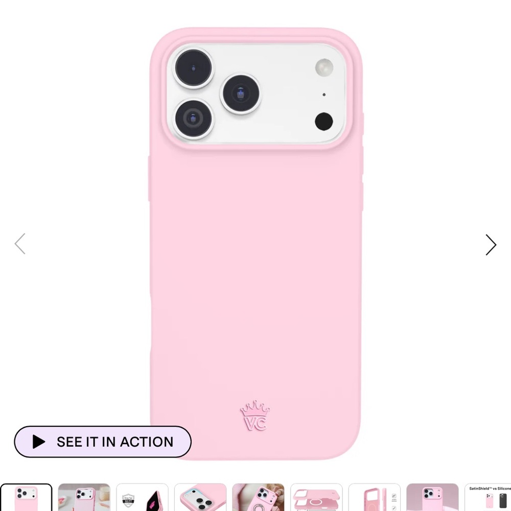 Velvet Caviar Soft Strawberry Milkshake MagSafe Phone Case